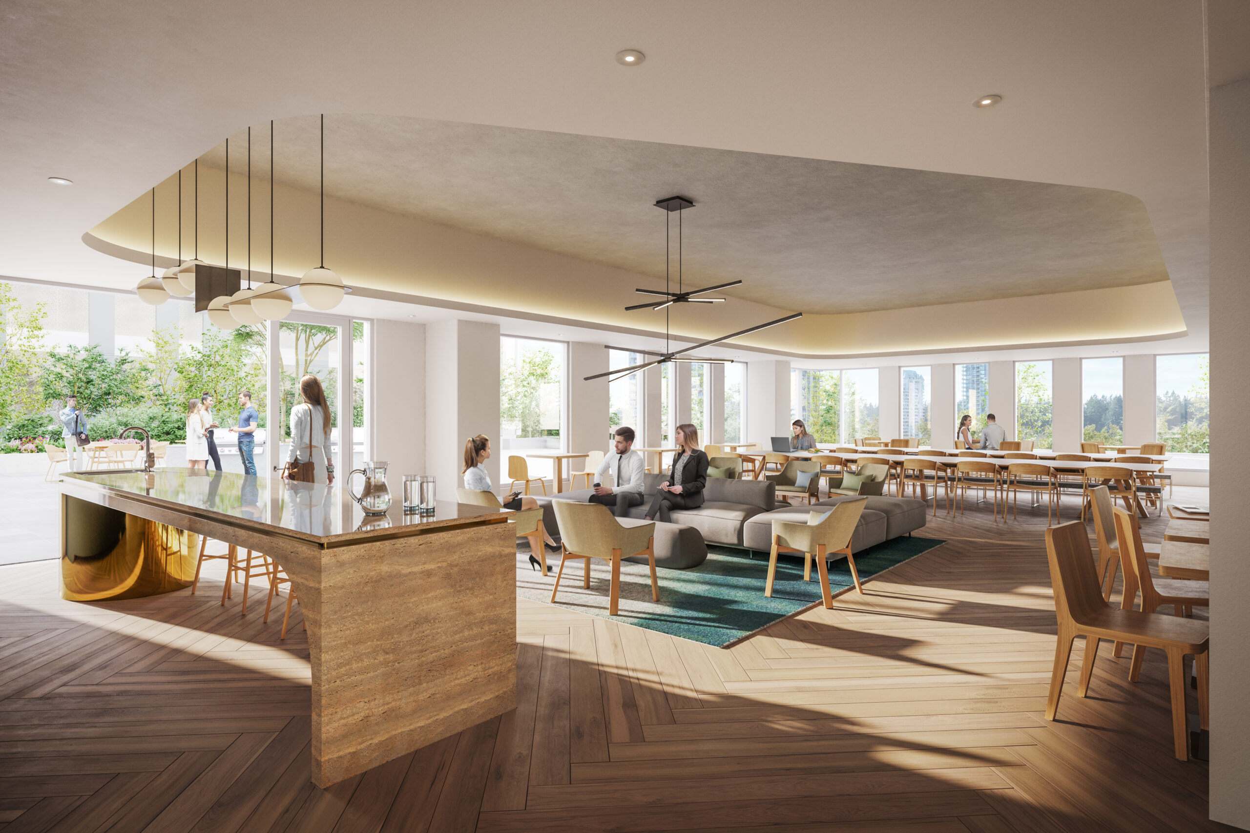 Slate Amenity Space Burnaby